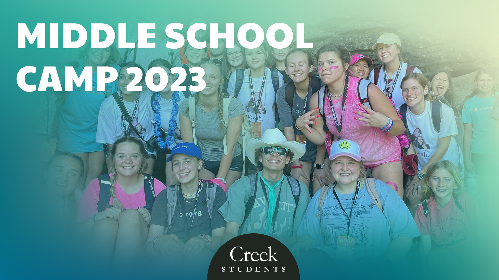 Middle School Camp 2023 – Cottonwood Creek Church